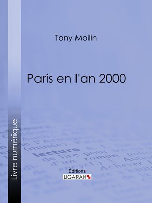 cover image of Paris en l'an 2000